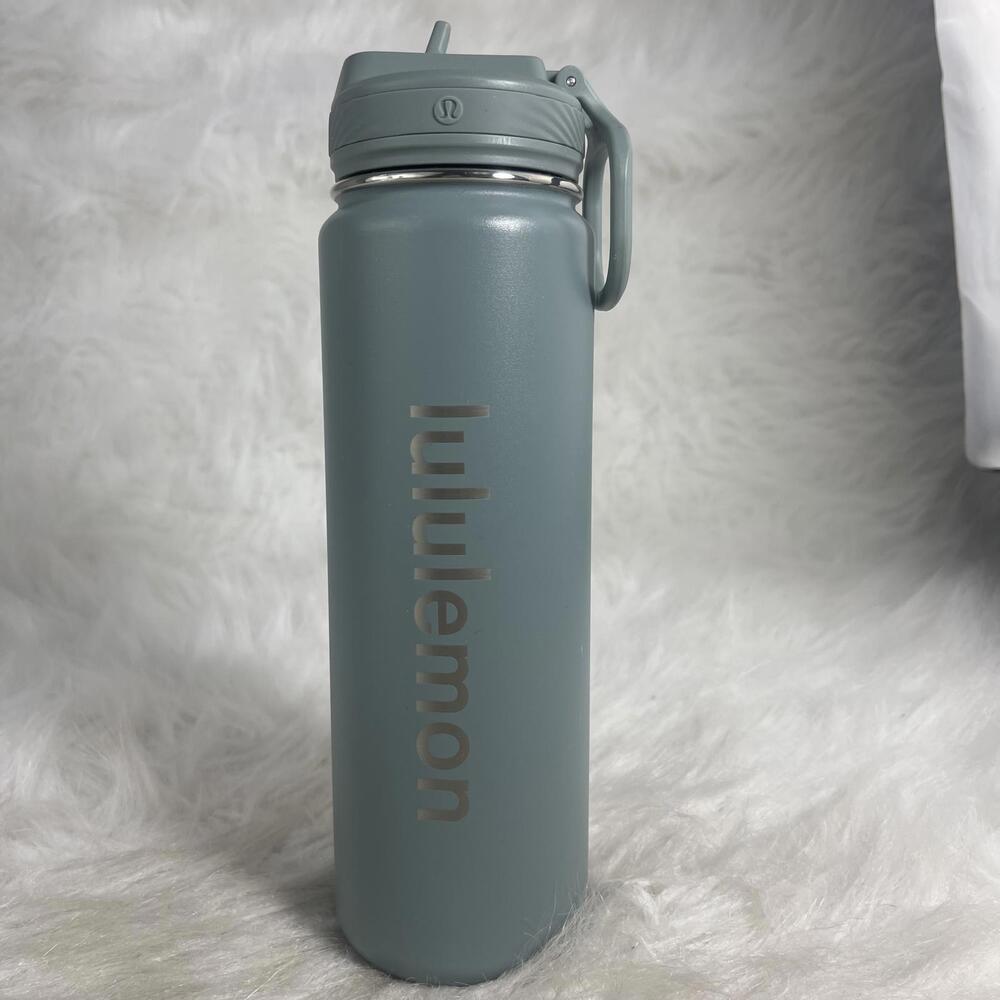 Lululemon Back To Life Sport stainless steel  Bottle Green